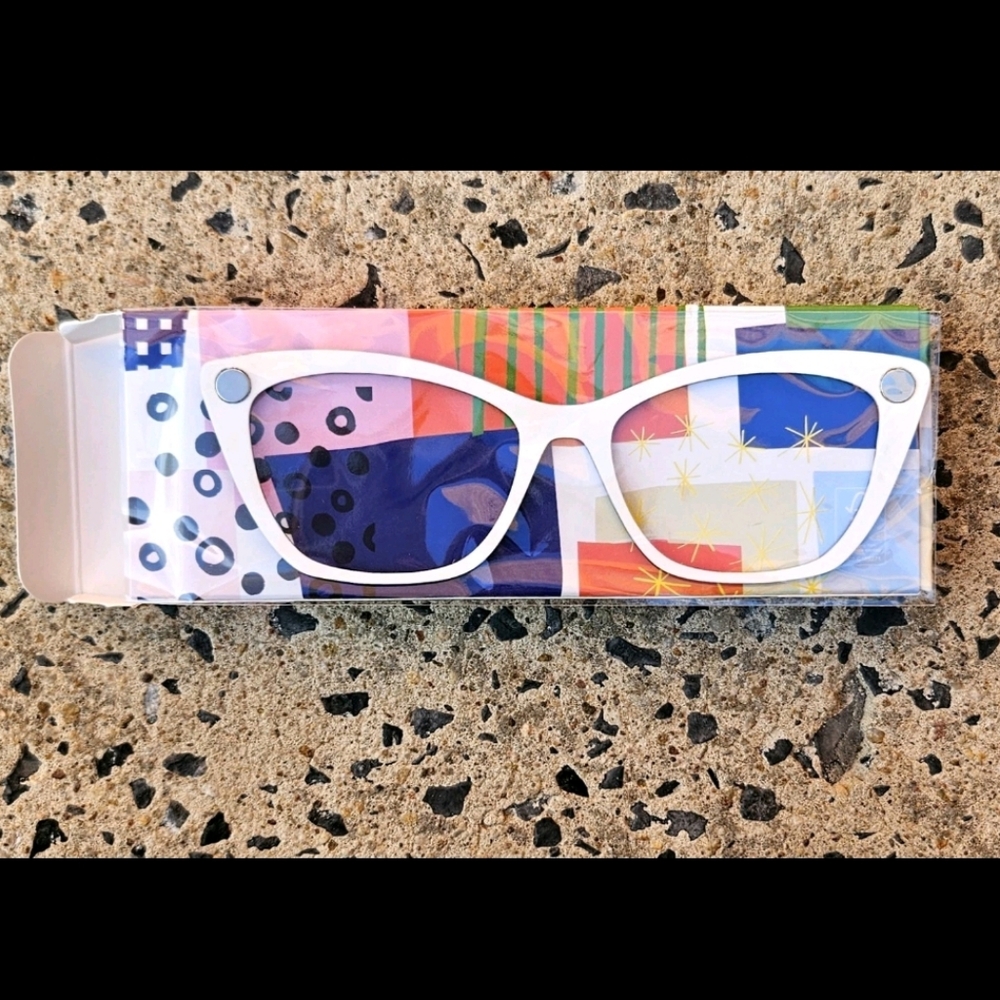 MYNI MADE Brand WANDA TOPPER MAGNETIC GLASSES novelty Galaxy Outer Space NEW - Picture 3 of 4